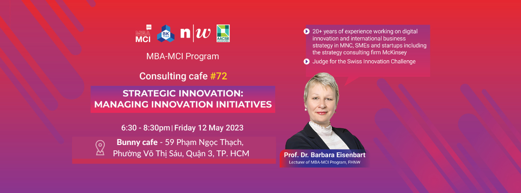 Consulting café 72″Strategic Innovation: Managing Innovation Initiatives”