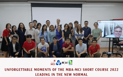 Unforgettable moments of MBA-MCI short course 2022: Leading in the new normal