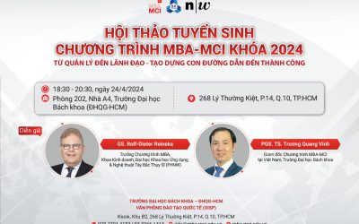Hội thảo tuyển sinh Chương trình MBA-MCI khóa 2024